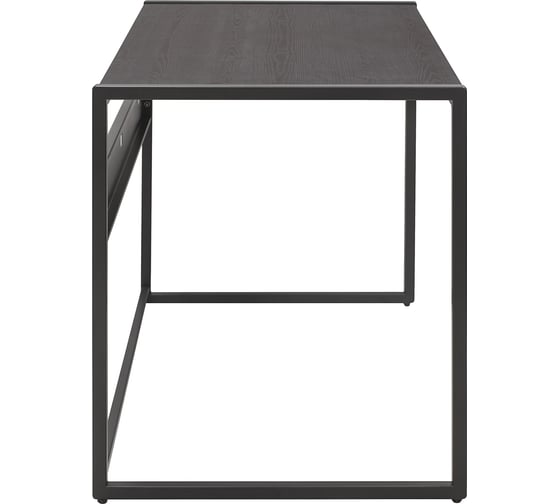 Стол письменный модульный Rimini, 1200x650x750, черный каркас, столешница ЛДСП Черный, GreenWeen GW-RIMINI-1200-B-LD-BLACK
