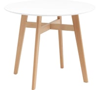 Стол обеденный круглый Стул Груп Target Circle 90 90 белый Z-220 white