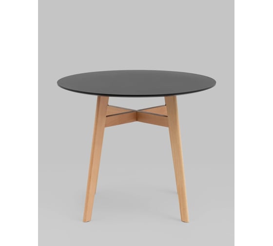 Стол обеденный круглый Стул Груп Target Circle 90 90 черный Z-220 black