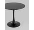 Стол обеденный круглый Стул Груп Tulip, 80x80, черный T004-1 black 3
