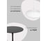Стол обеденный круглый Стул Груп Tulip, 80x80, черный T004-1 black 6