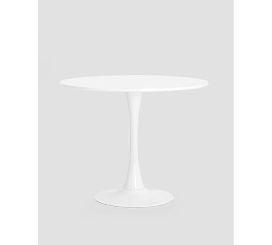 Стол обеденный круглый Стул Груп Tulip, 90x90, белый T004-1-90