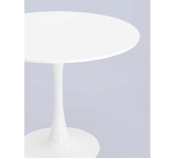 Стол обеденный круглый Стул Груп Tulip, 90x90, белый T004-1-90
