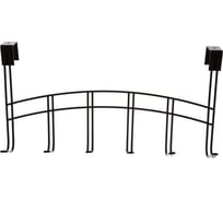 Вешалка на дверь Brante 6-ти крючковая, коричневая 111214