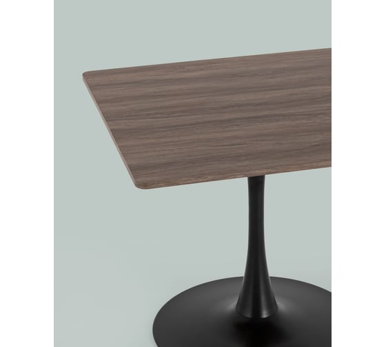Стол обеденный Стул Груп Strong Square, 90x90, черный, орех FDC7050 H67024K