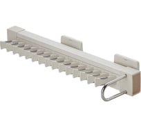 Выдвижная вешалка для галстуков Amix 130х460х220 белый EX015