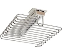 Выдвижная вешалка для брюк Amix 360х455х135 белый/хром EX011