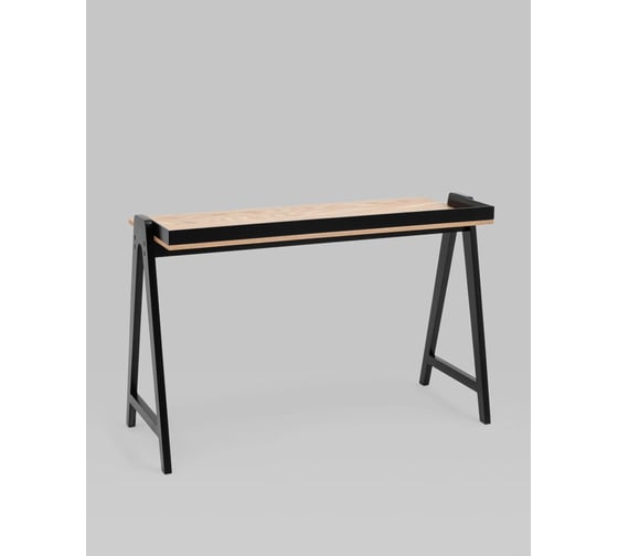 Стол письменный Стул Груп Pyramid 118х53, светлое дерево/черный T-002 natural / black