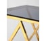 Журнальный стол Стул Груп 55x55 ИНСИГНИЯ, стекло smoke, сталь золото EET-026-TG-SK 4