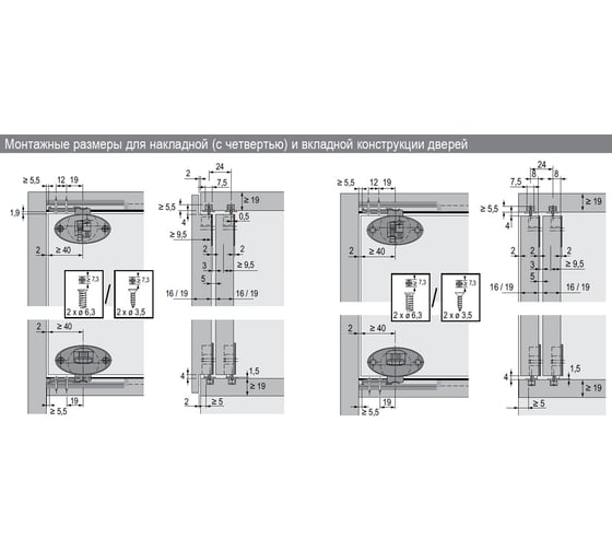 Направляющий элемент с фиксатором Hettich SlideLine 55, Plus, верхний, пластмасса, серый 9103718