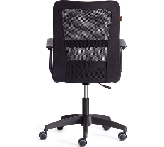 Кресло Tetchair STAFF флок/ткань, черный, 35/W-11 21453