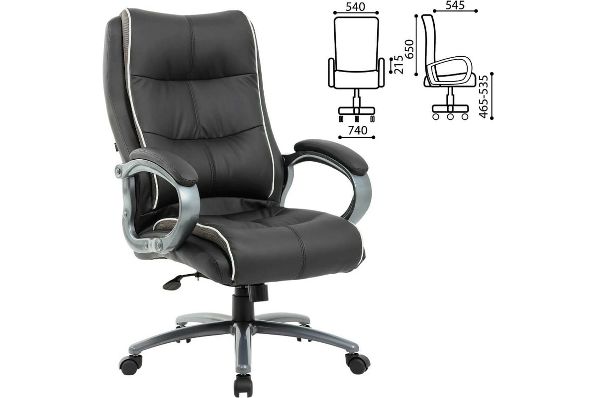 Компьютерное офисное кресло руководителя BRABIX PREMIUM Strong HD-009 ...