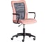 Кресло Tetchair STAFF флок/ткань, розовый/серый, 137/W-12 21455 1
