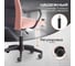 Кресло Tetchair STAFF флок/ткань, розовый/серый, 137/W-12 21455 5