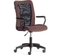 Кресло STAFF флок/ткань, коричневый/черный, 6/W-11 Tetchair 21456