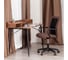 Кресло STAFF флок/ткань, коричневый/черный, 6/W-11 Tetchair 21456 2