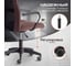 Кресло STAFF флок/ткань, коричневый/черный, 6/W-11 Tetchair 21456 5