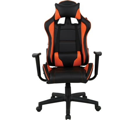 Компьютерное геймерское офисное кресло BRABIX GT Racer GM-100, с подлокотниками, подушки, экокожа 531925
