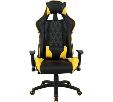 Компьютерное геймерское офисное кресло BRABIX GT Master GM-110, с подлокотниками, подушки, экокожа 531927