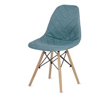 Комплект стульев в стиле Эймс LuxAlto с чехлами, бирюзовый, 2 шт. 13786