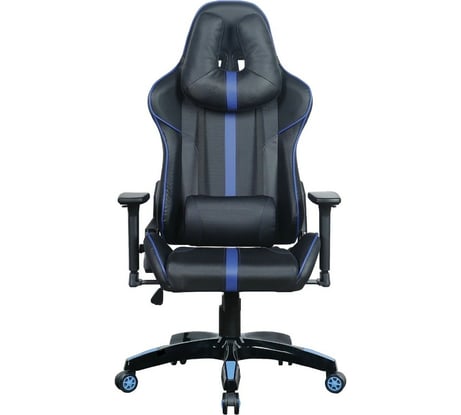 Компьютерное геймерское офисное кресло BRABIX , GT Carbon GM-120, с подлокотниками, подушки, экокожа 531930