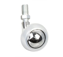 Шариковый ролик с резьбовым штифтом 50мм Suki хром 1 шт 159870