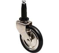 Ролик для сервировочного стола со штифтом 75мм Suki никелированный 1 шт 166540