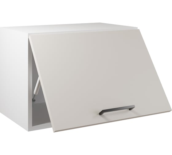 Шкаф навесной 50x36см Simple В500Г Кашемир/ Белый Атмосфера 00-00025259