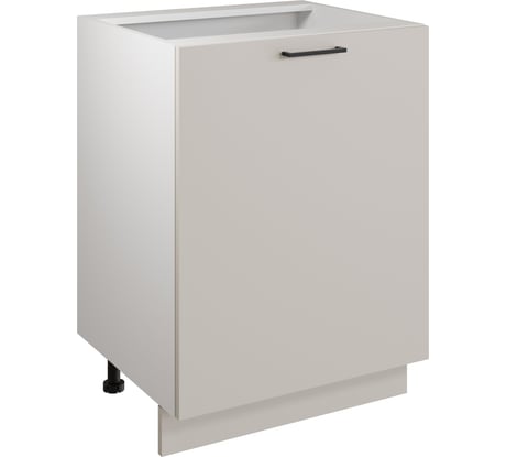 Шкаф - стол 60см Simple Н600 Кашемир/ Белый Атмосфера 00-00025256