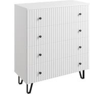 Комод Атмосфера 4Я Исп.1 Лайн/Белый 00-00024913