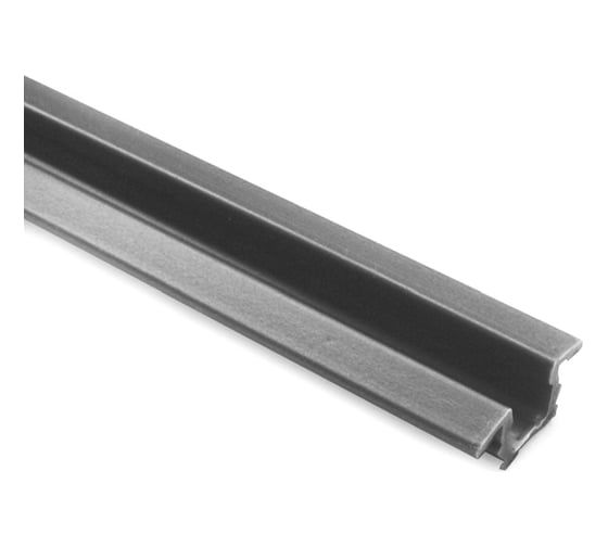 Ходовой и направляющий профиль Hettich L-2500 мм, пласт., корич., для дверей Slide Line 55 1015945
