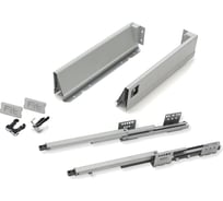 Выкатной ящик с амортизацией Fit 86 450 серый 03.001.450 GR/к