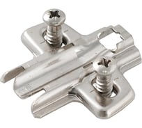 Крестообразная монтажная планка Hettich 1,5 мм с евровинтами, для петли Sensys 9071626