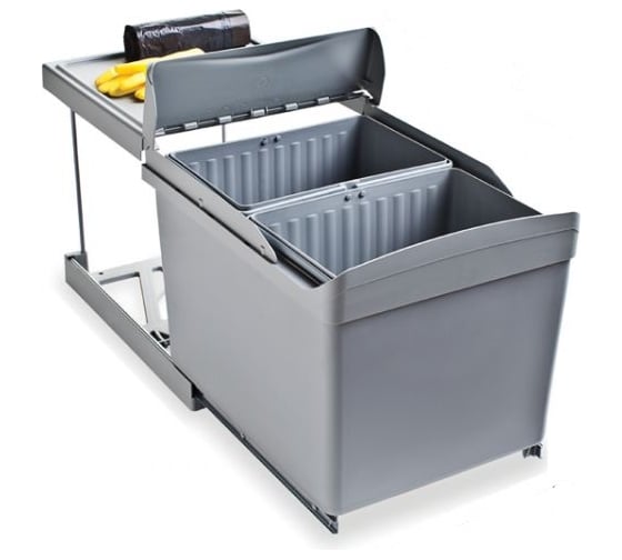 Система сортировки мусора ALVEUS ALBIO 30 2X16 L 1090336