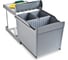 Система сортировки мусора ALVEUS ALBIO 30 1X16 L+2X7,5 L 1090337 1