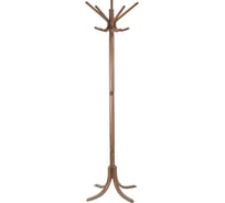 Вешалка напольная Мебелик В 8Н средне-коричневый 9100