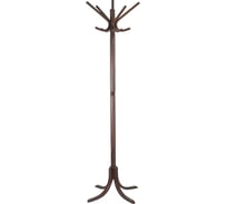 Вешалка напольная Мебелик В 8Н тёмно-коричневый 9101