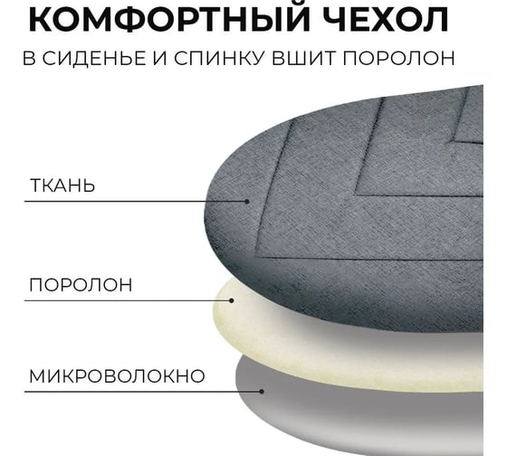 Стул LuxAlto в стиле Эймс, белый, 1 шт. 13760