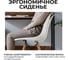 Стулья для кухни LuxAlto белые, с чехлом, рогожка, серо-белый, 2 шт. 13781 8