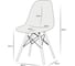 Стулья для кухни LuxAlto белые, с чехлом, рогожка, серо-белый, 2 шт. 13781 12
