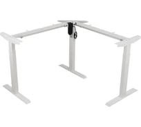 Подстолье с регулировкой высоты LuxAlto 3S2 TRI-POWER, лофт, 1 мотор, 3 ножки, модуль управления (4 настройки памяти), USB+, TYPEC, белый 17043