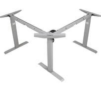Подстолье с регулировкой высоты LuxAlto 3S2 TRI-POWER, 1 мотор, 3 ножки, модуль управления (4 настройки памяти), USB+, TYPEC, серый 17044