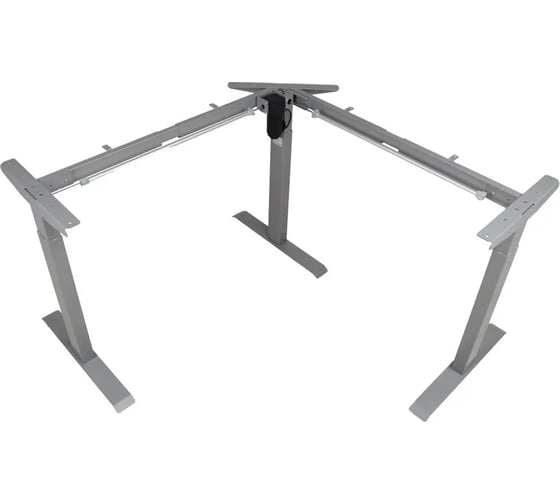 Подстолье с регулировкой высоты LuxAlto 3S2 TRI-POWER, 1 мотор, 3 ножки, модуль управления (4 настройки памяти), USB+, TYPEC, серый 17044