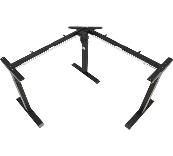 Подстолье с регулировкой высоты LuxAlto 3S2 TRI-POWER, 1 мотор, 3 ножки, модуль управления (4 настройки памяти), USB+, TYPEC, черный 17042