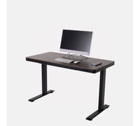 Игровой стол с электроприводом LuxAlto E4A, лофт, черное подстолье, грецкий орех, столешница МДФ, 120x60 см 17031