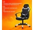 Кресло игровое ZOMBIE 100 черный/белый ткань/эко-кожа крестовина пластик 2010855 8