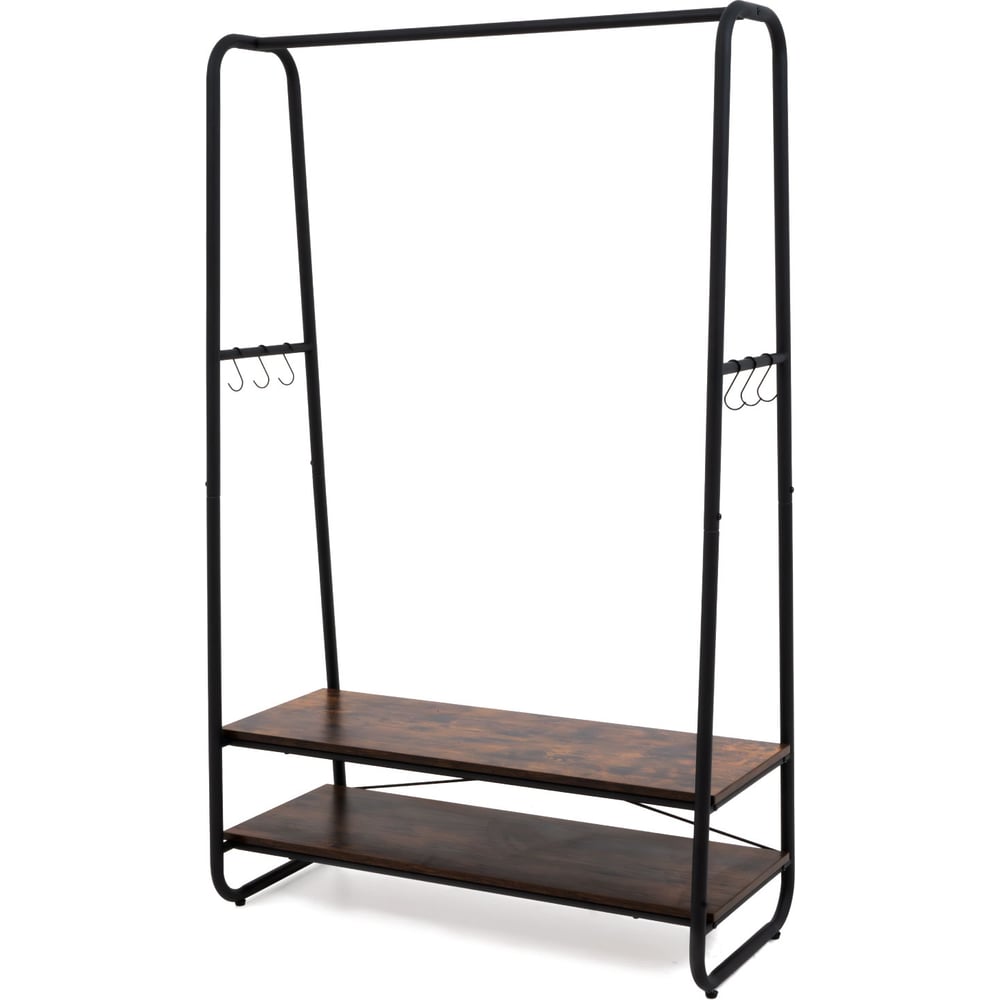 Напольная вешалка для одежды Tatkraft Anneli, сверхпрочная, с 2 полками ...
