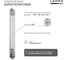 Комплект из 2 шт. секретерный газовый лифт, 6 кг Lemax PROF, SET2(SEN_6) 2