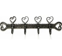 Настенная кованая вешалка Covali Сердце HC-310