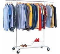 Вешалка напольная для тяжелой одежды Tatkraft Duncan + чехол Big 14695